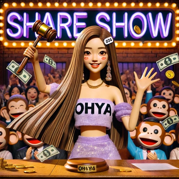 ๐ Ohyamonkey Share Show Flyer ๐ Victoriaโs Share Show ! - Picture 2 of 7